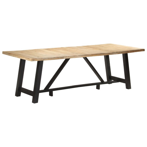 Rustika Rowe -  Dining Table 240x100x76 cm Rough Mango Wood